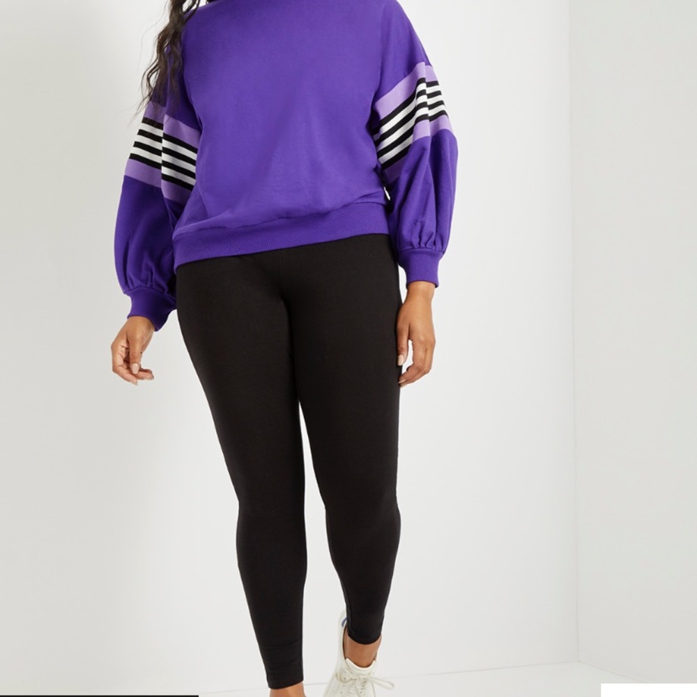 Eloquii Essential Leggings Size 18/20 Black